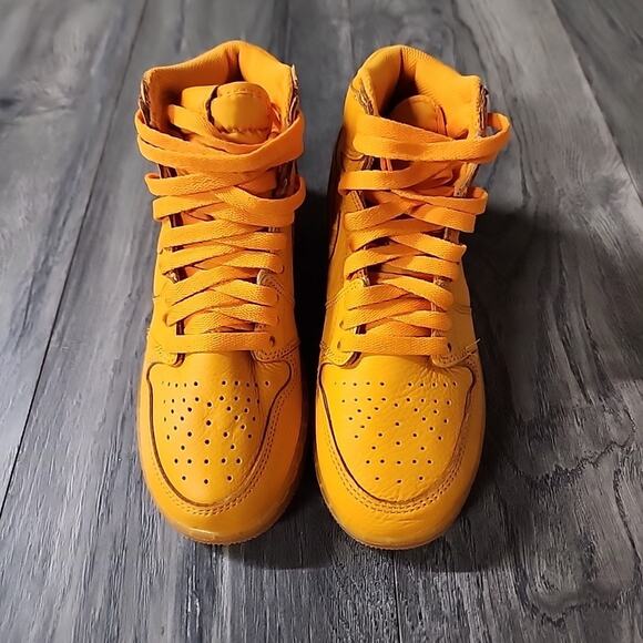 Air Jordan1 Retro High Gatorade Orange Peel Size 4Y GS AJ6000-880 - Picture 6 of 8